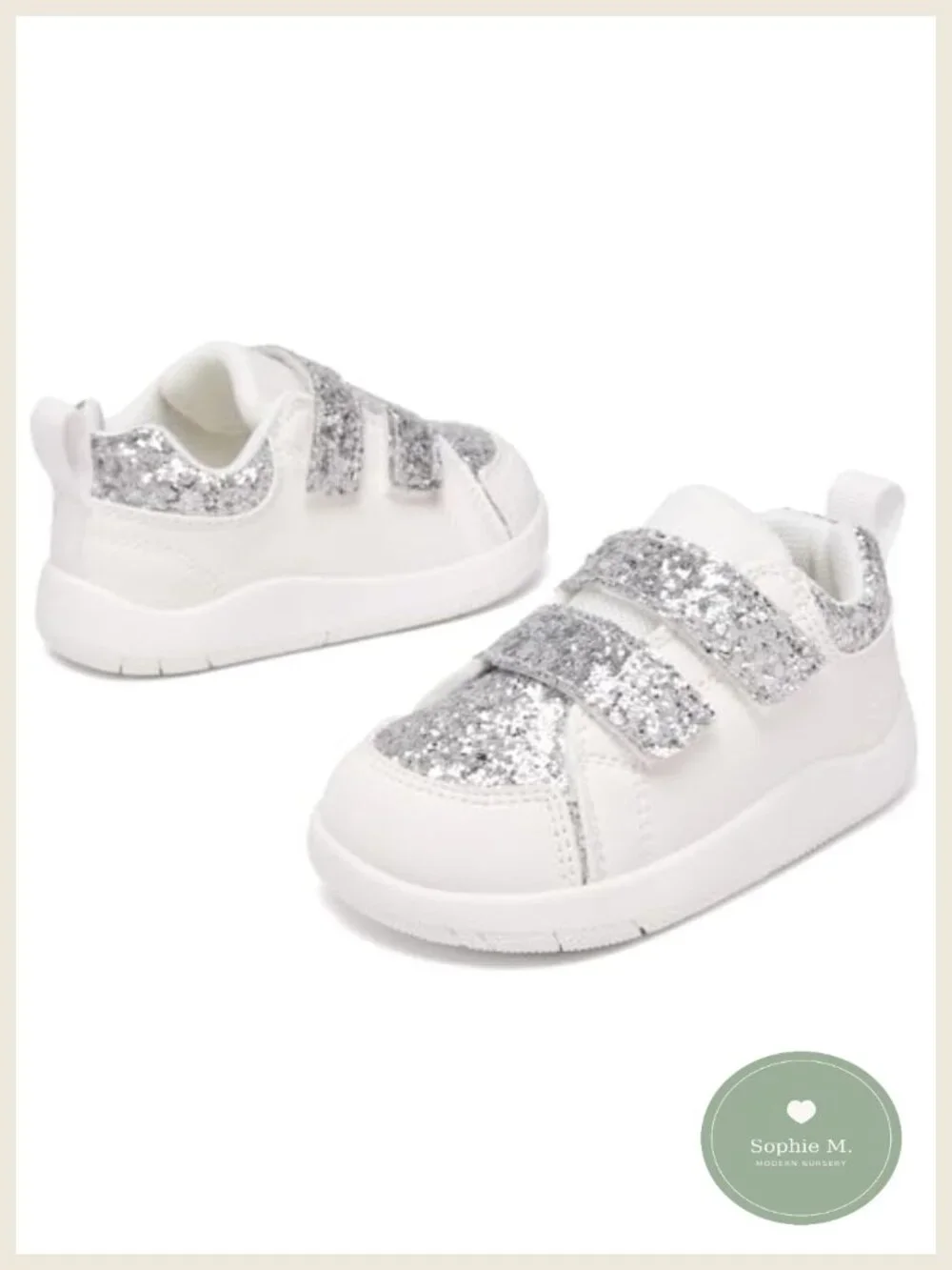 Toddler Walking Shoes Non-Slip Canvas Sneakers Easy On Off Wide Toe Box